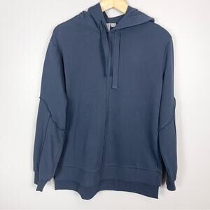 Sweaty Betty Revive Hoodie Sweatshirt Woman’s size 2 Navy Blue